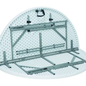 Buffeelaud, ümmargune, AmerBox, Valge, ⌀1830x(H)740mm, Ümar