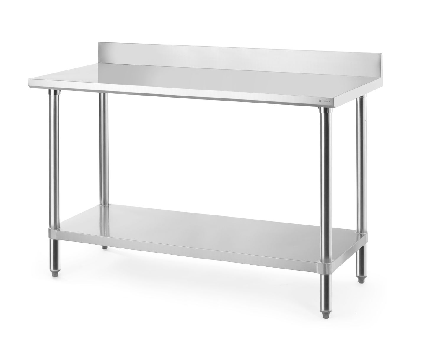 Töölaud koos pritsmekaitsega, HENDI, Budget Line, 1400x600x(H)950mm