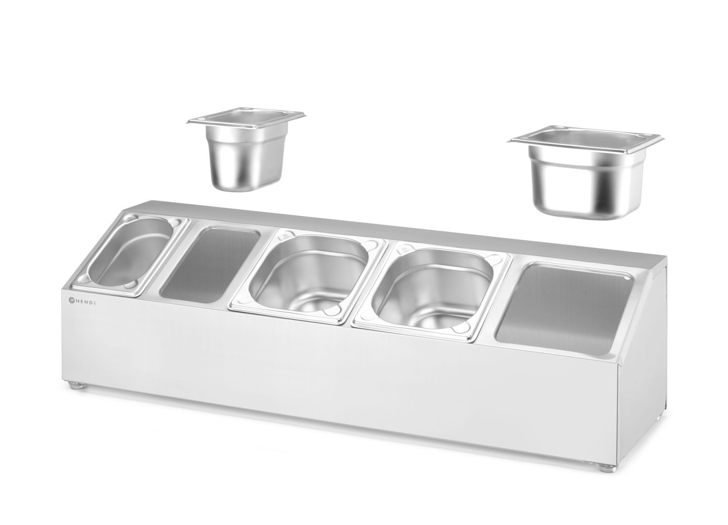Gastronorm konteinerite hoidik, HENDI, 5 sektsiooni, 745x245x(H)215mm - Image 5