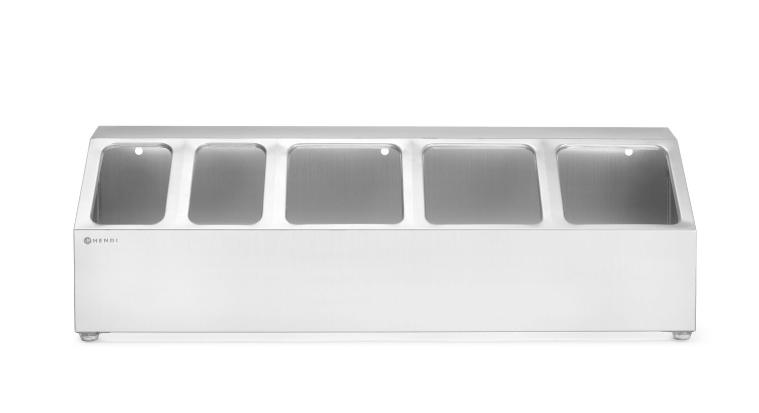 Gastronorm konteinerite hoidik, HENDI, 5 sektsiooni, 745x245x(H)215mm