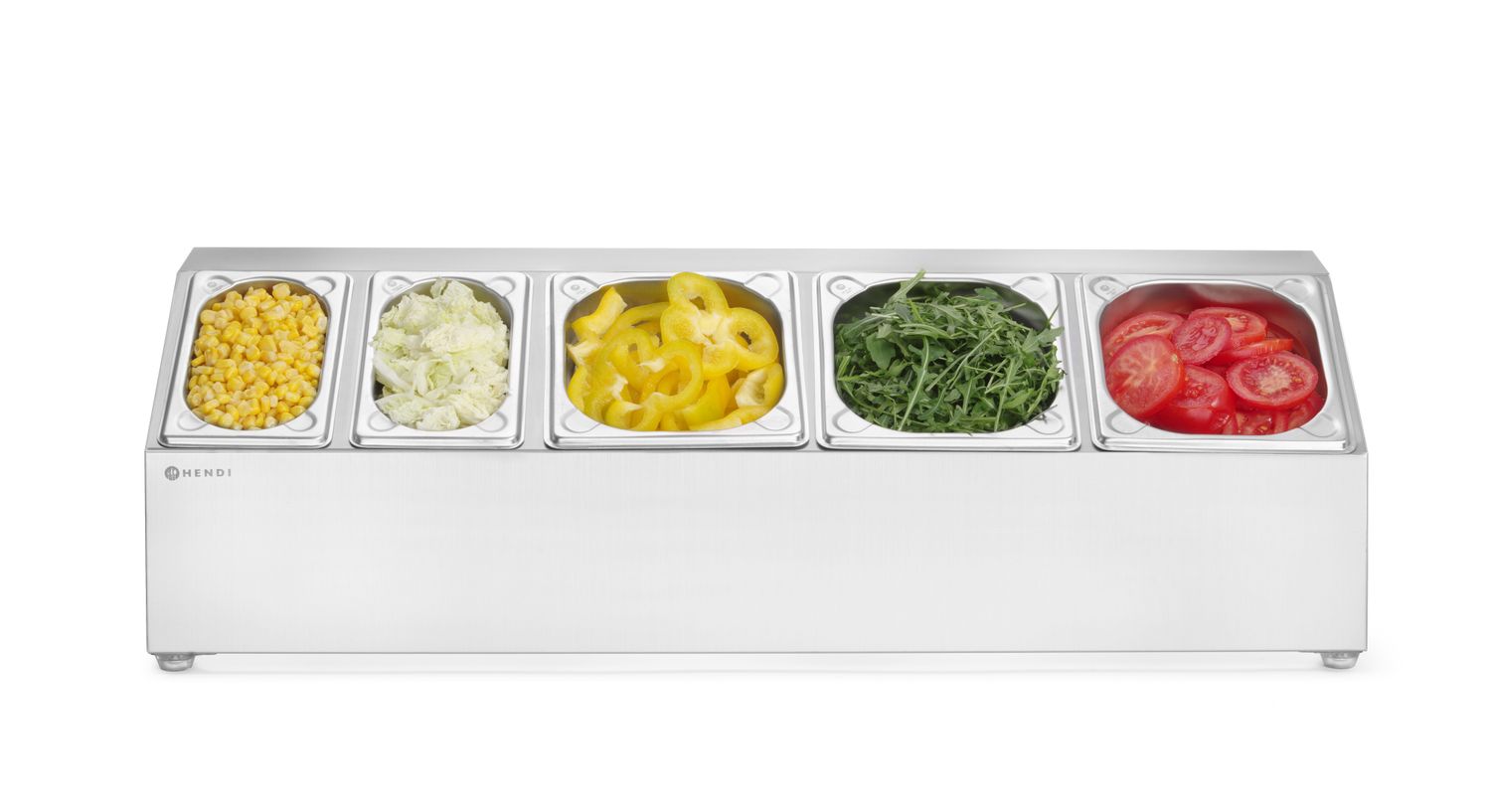 Gastronorm konteinerite hoidik, HENDI, 5 sektsiooni, 745x245x(H)215mm - Image 6