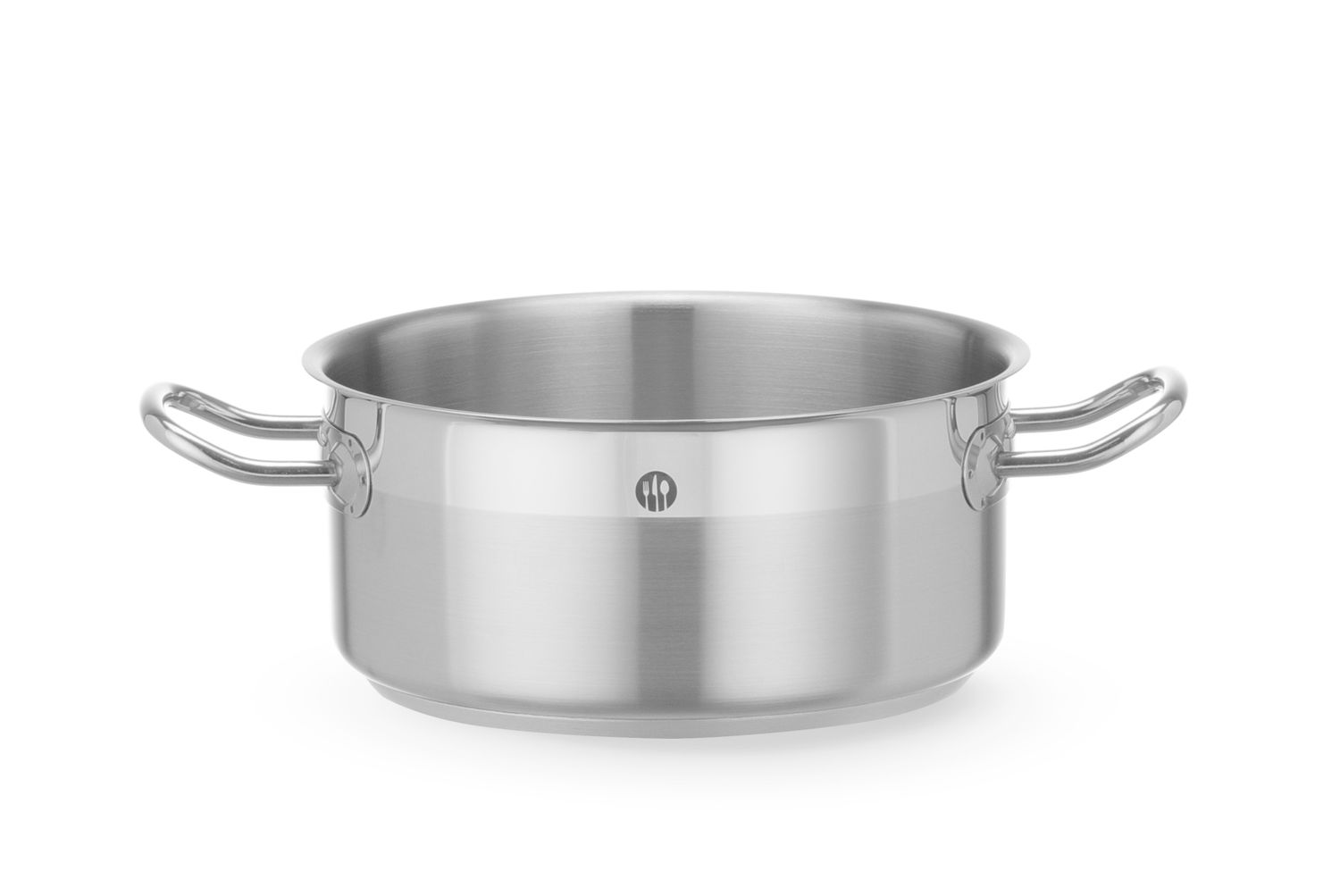 Haudepann madal, kaaneta, HENDI, Profi Line, 2,8L, ⌀200x(H)90mm