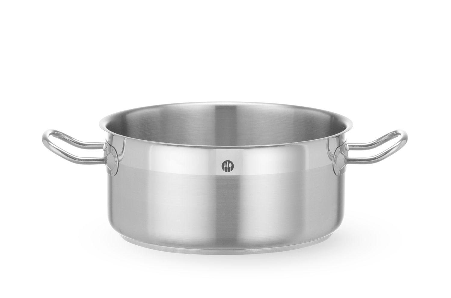 Haudepann madal, kaaneta, HENDI, Profi Line, 4,7L, ⌀240x(H)105mm
