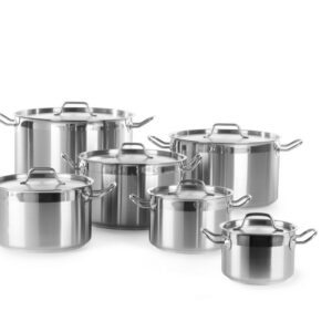 Keskmine pott – kaanega, HENDI, Profi Line, 23,2L, ⌀360x(H)320mm