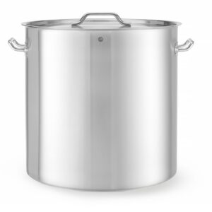 Haudepann kõrge - kaanega, HENDI, Budget Line, 98L, ⌀500x(H)500mm