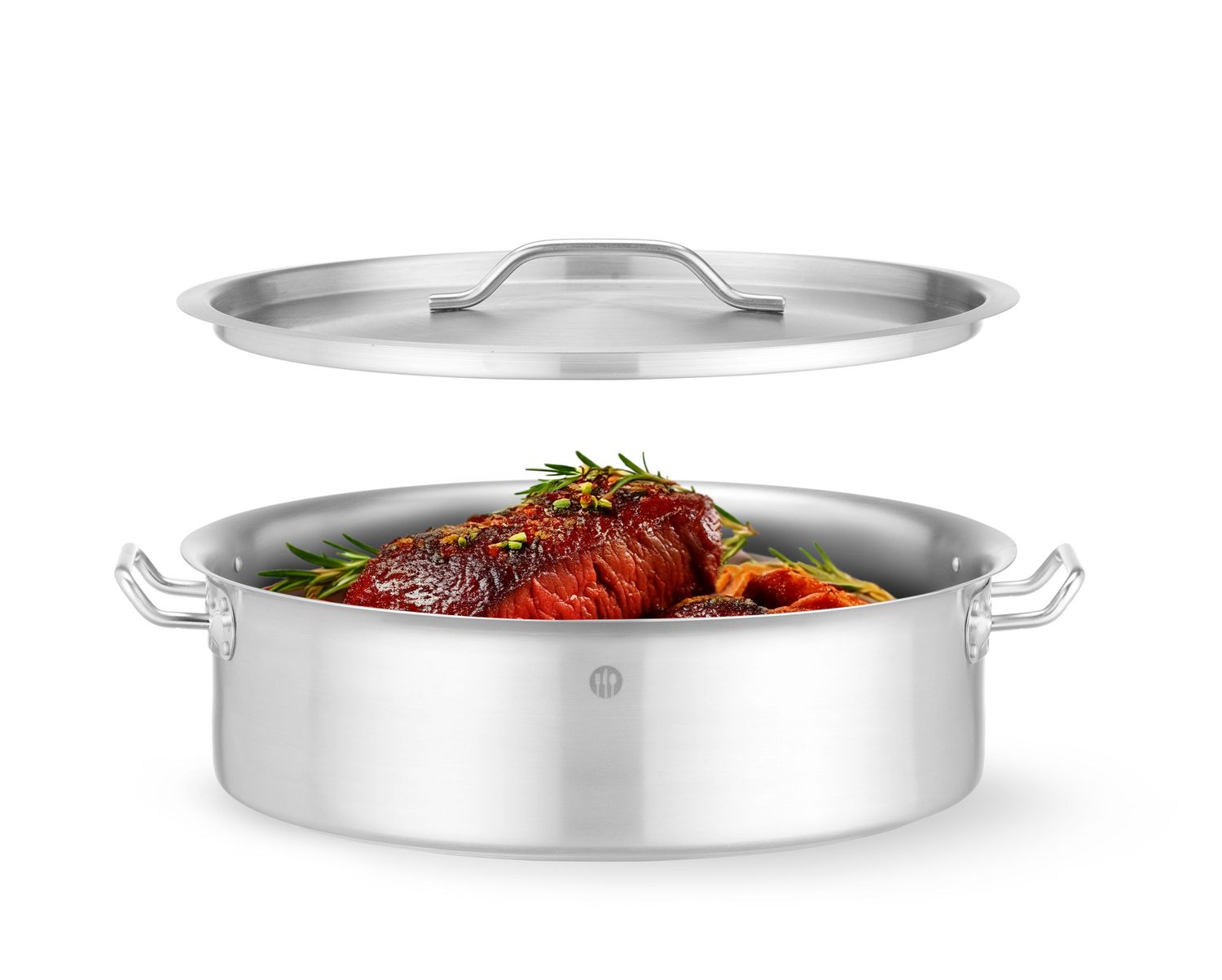 Haudepott kaanega, HENDI, 10,8L, ⌀360x(H)110mm, Ümar - Image 7