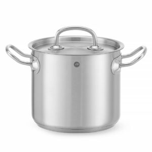 Kõrge pott – kaanega, HENDI, Kitchen Line, 2,8L, ⌀160x(H)140mm