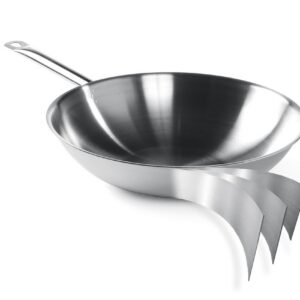 Wok-pann 3-kihiline – ilma kaaneta, HENDI, ⌀360x(H)100mm