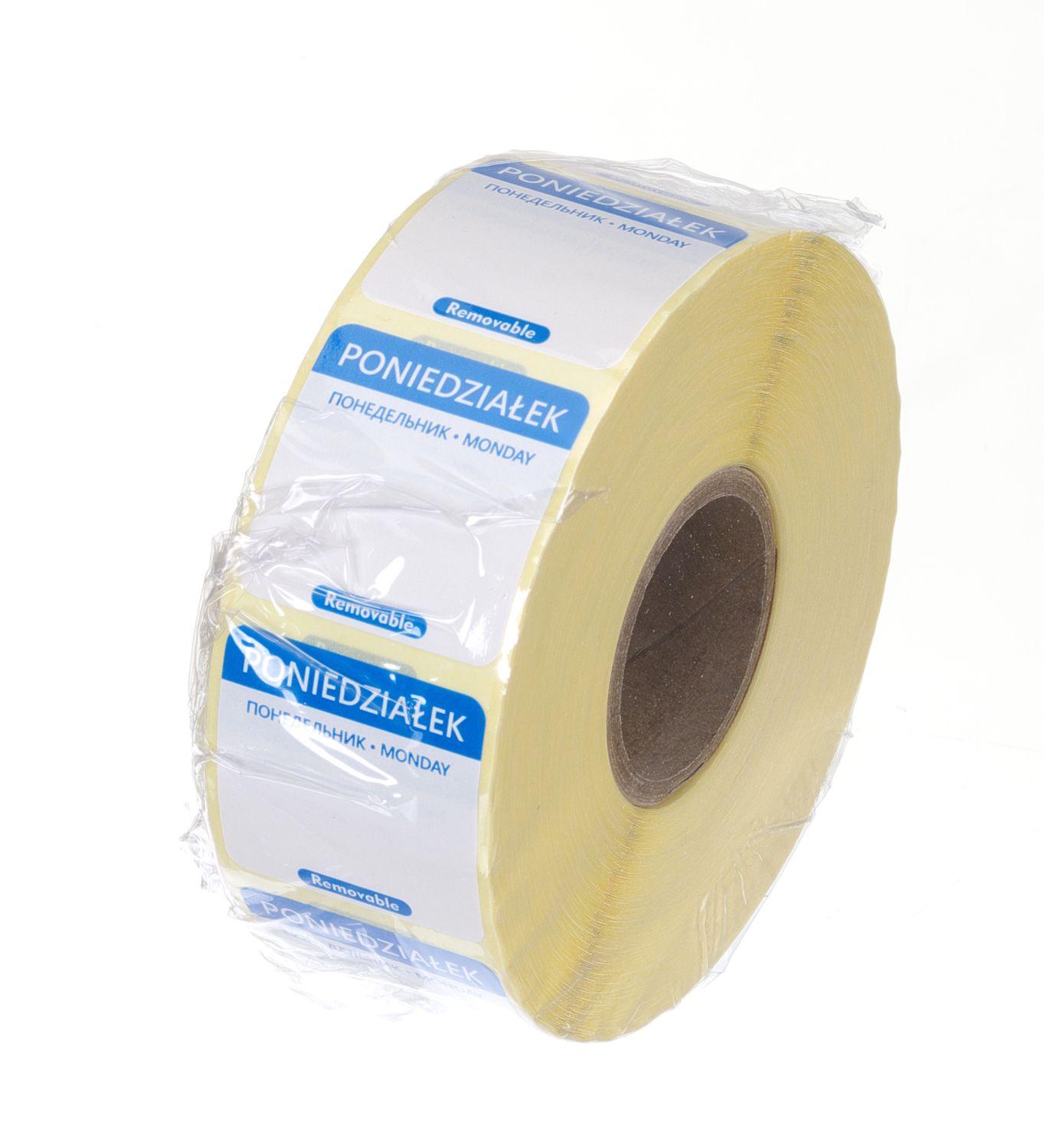Igapäevased toiduohutuse sildid, mitmeotstarbelised, lihtsalt eemaldatavad, HENDI, 1000 tk. rullis, Sinine, 1000 tk., 25x25mm