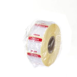 Igapäevased toiduohutuse sildid, mitmeotstarbelised, lihtsalt eemaldatavad, HENDI, 1000 tk. rullis, Punane, 1000 tk., 25x25mm