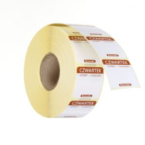 Igapäevased toiduohutuse sildid, mitmeotstarbelised, lihtsalt eemaldatavad, HENDI, 1000 tk. rullis, Pruun, 1000 tk., 25x25mm