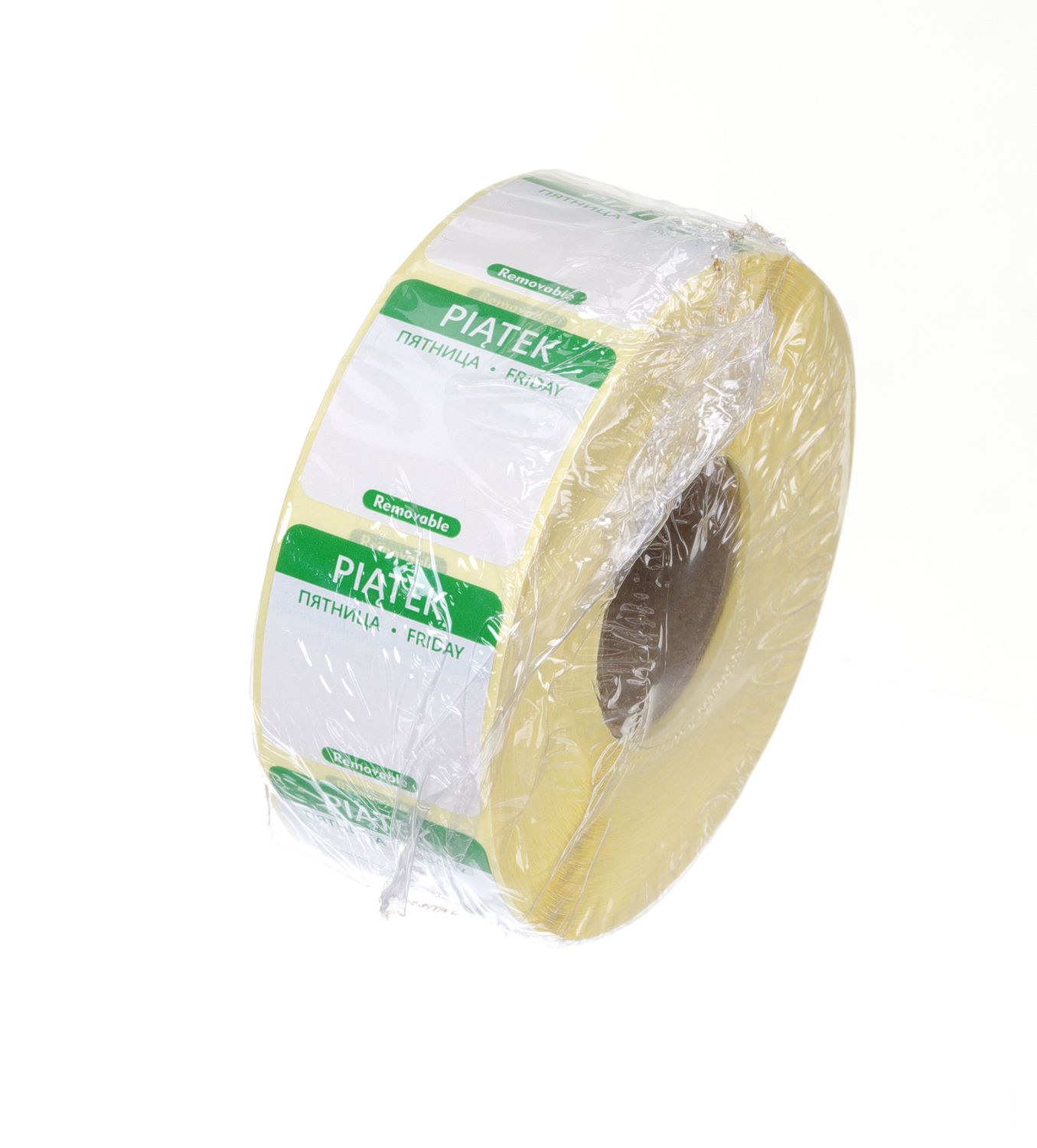 Igapäevased toiduohutuse sildid, mitmeotstarbelised, lihtsalt eemaldatavad, HENDI, 1000 tk. rullis, Roheline, 1000 tk., 25x25mm