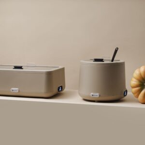 Supikatel UNIQ, HENDI, designed by Robert Bronwasser, 8L, Beež, 230V/500W, ⌀365x(H)325mm
