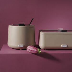 Supikatel UNIQ, HENDI, designed by Robert Bronwasser, 8L, Beež, 230V/500W, ⌀365x(H)325mm