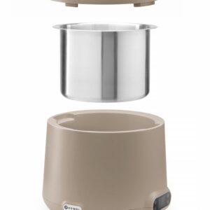Supikatel UNIQ, HENDI, designed by Robert Bronwasser, 8L, Beež, 230V/500W, ⌀365x(H)325mm