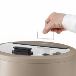 Supikatel UNIQ, HENDI, designed by Robert Bronwasser, 8L, Beež, 230V/500W, ⌀365x(H)325mm