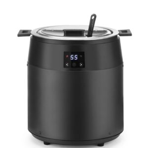 Supikatel veevaba, 10L, HENDI, 10L, Must, 230V/450W, ⌀330x(H)398mm