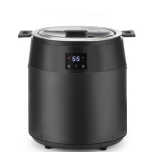 Supikatel veevaba, 10L, HENDI, 10L, Must, 230V/450W, ⌀330x(H)398mm