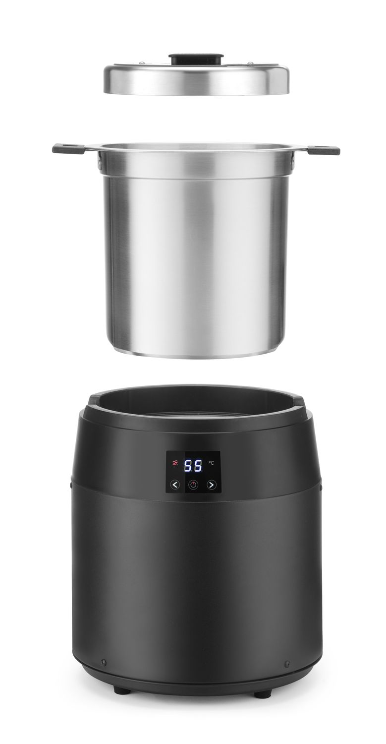 Supikatel veevaba, 10L, HENDI, 10L, Must, 230V/450W, ⌀330x(H)398mm - Image 6