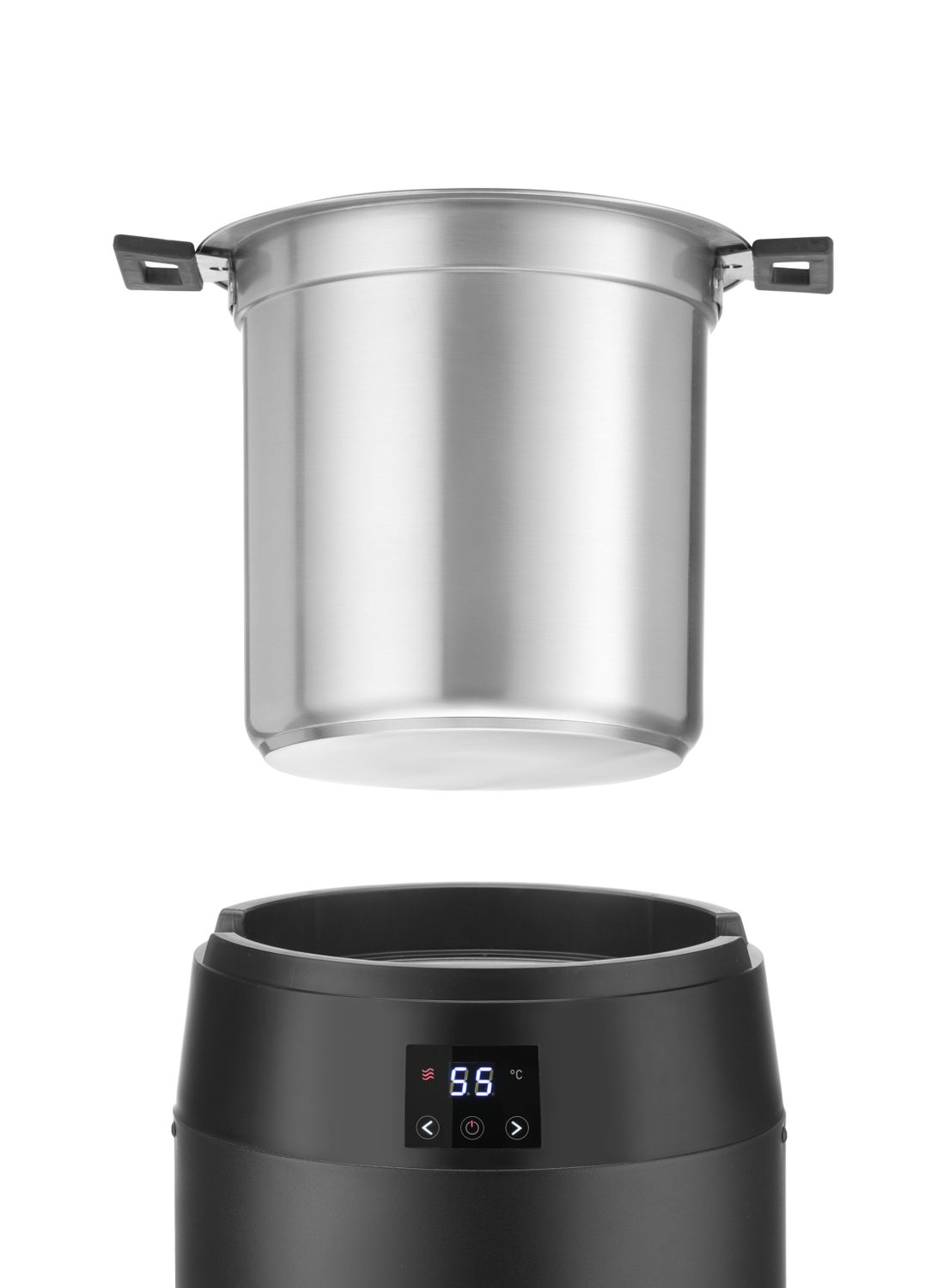 Supikatel veevaba, 10L, HENDI, 10L, Must, 230V/450W, ⌀330x(H)398mm - Image 7