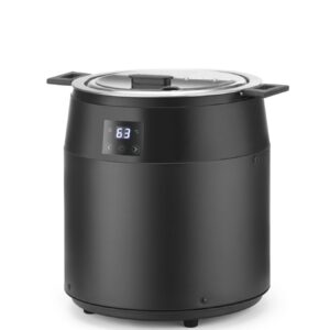 Supikatel veevaba, 10L, HENDI, 10L, Must, 230V/450W, ⌀330x(H)398mm