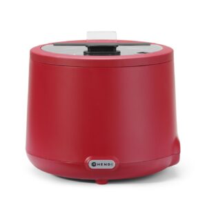 Supikatel UNIQ, HENDI, designed by Robert Bronwasser, 8L, Punane, 230V/500W, ⌀365x(H)325mm