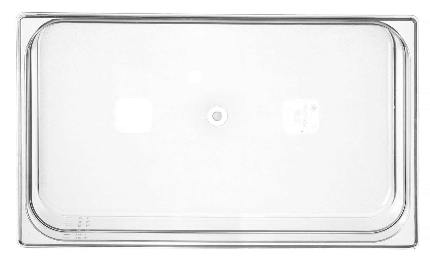 Toiduanum polükarbonaadist GN 1/1 Profi Line, HENDI, Profi Line, GN 1/1, 14L, Läbipaistev, 530x325x(H)100mm - Image 3