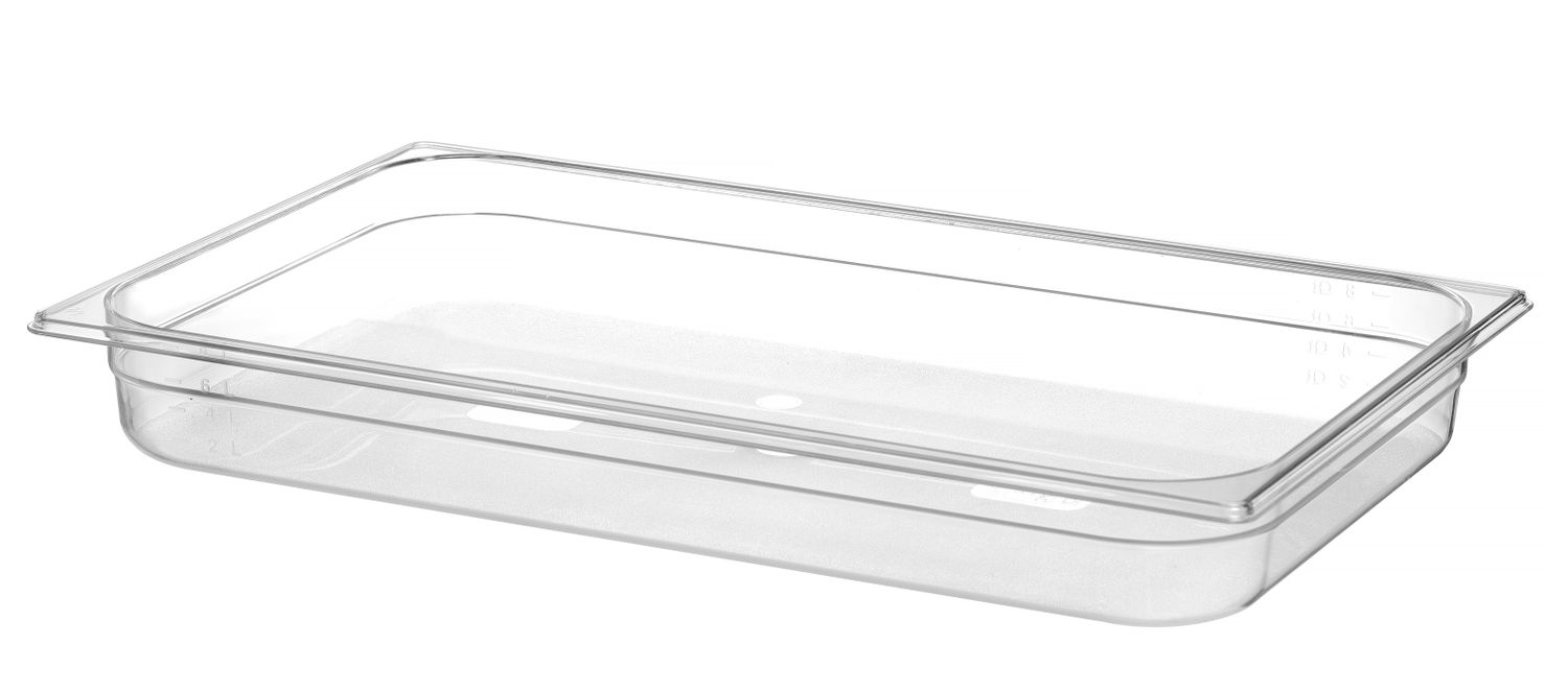 Toiduanum polükarbonaadist GN 1/1 Profi Line, HENDI, Profi Line, GN 1/1, 9L, Läbipaistev, 530x325x(H)65mm