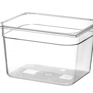 Toiduanum polükarbonaadist GN 1/2 Profi Line, HENDI, Profi Line, GN 1/2, 12,5L, Läbipaistev, 325x265x(H)200mm