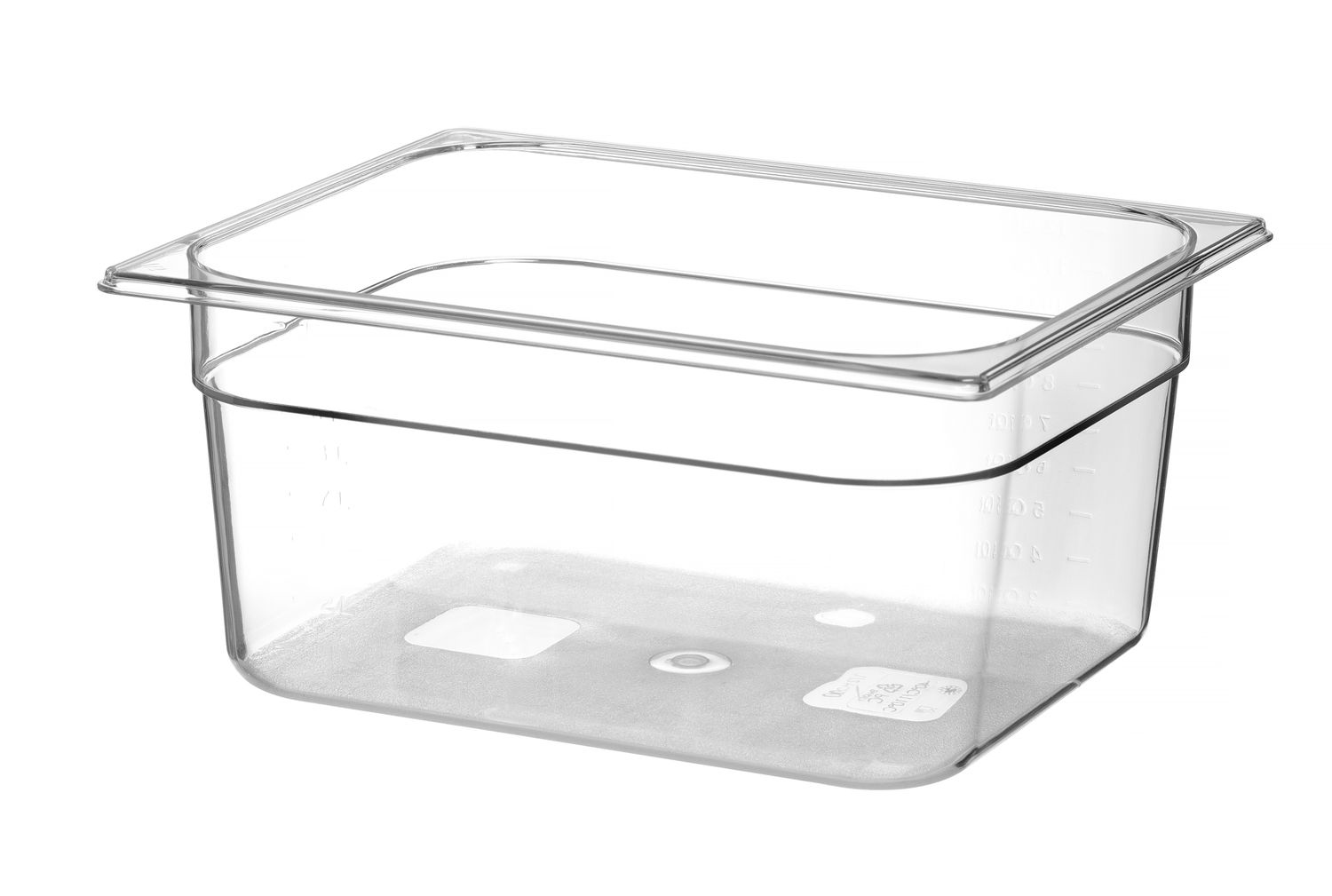 Toiduanum polükarbonaadist GN 1/2 Profi Line, HENDI, Profi Line, GN 1/2, 9,5L, Läbipaistev, 325x265x(H)150mm