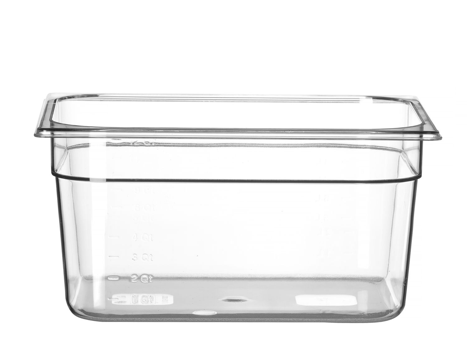 Toiduanum polükarbonaadist GN 1/2 Profi Line, HENDI, Profi Line, GN 1/2, 9,5L, Läbipaistev, 325x265x(H)150mm