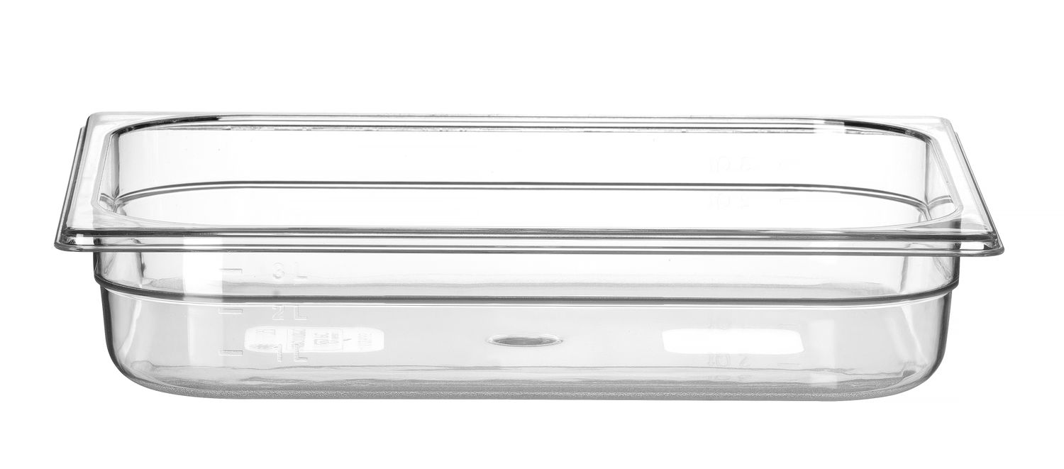Toiduanum polükarbonaadist GN 1/2 Profi Line, HENDI, Profi Line, GN 1/2, 4L, Läbipaistev, 325x265x(H)65mm