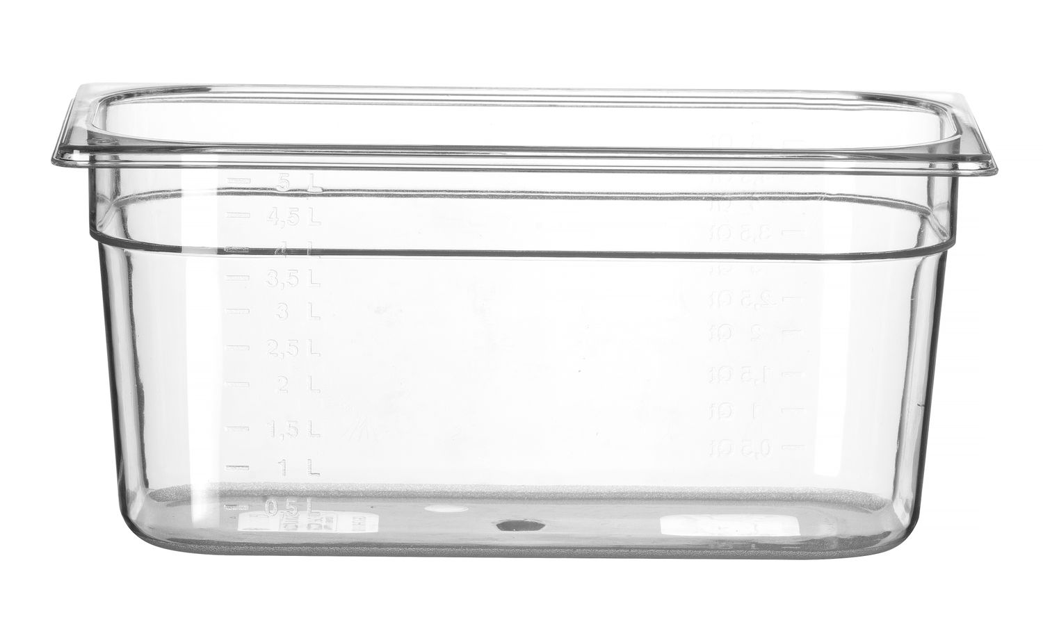 Toiduanum polükarbonaadist GN 1/3 Profi Line, HENDI, Profi Line, GN 1/3, 5,7L, Läbipaistev, 325x176x(H)150mm