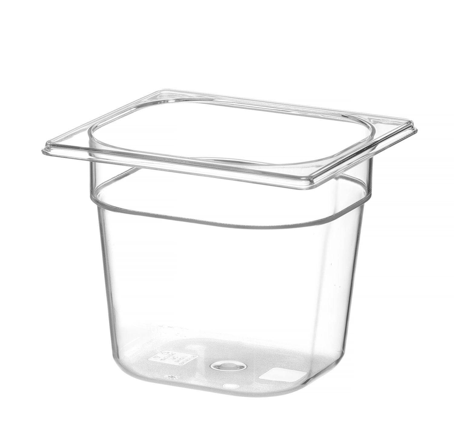 Toiduanum polükarbonaadist GN 1/6 Profi Line, HENDI, Profi Line, GN 1/6, 2,4L, Läbipaistev, 176x162x(H)150mm