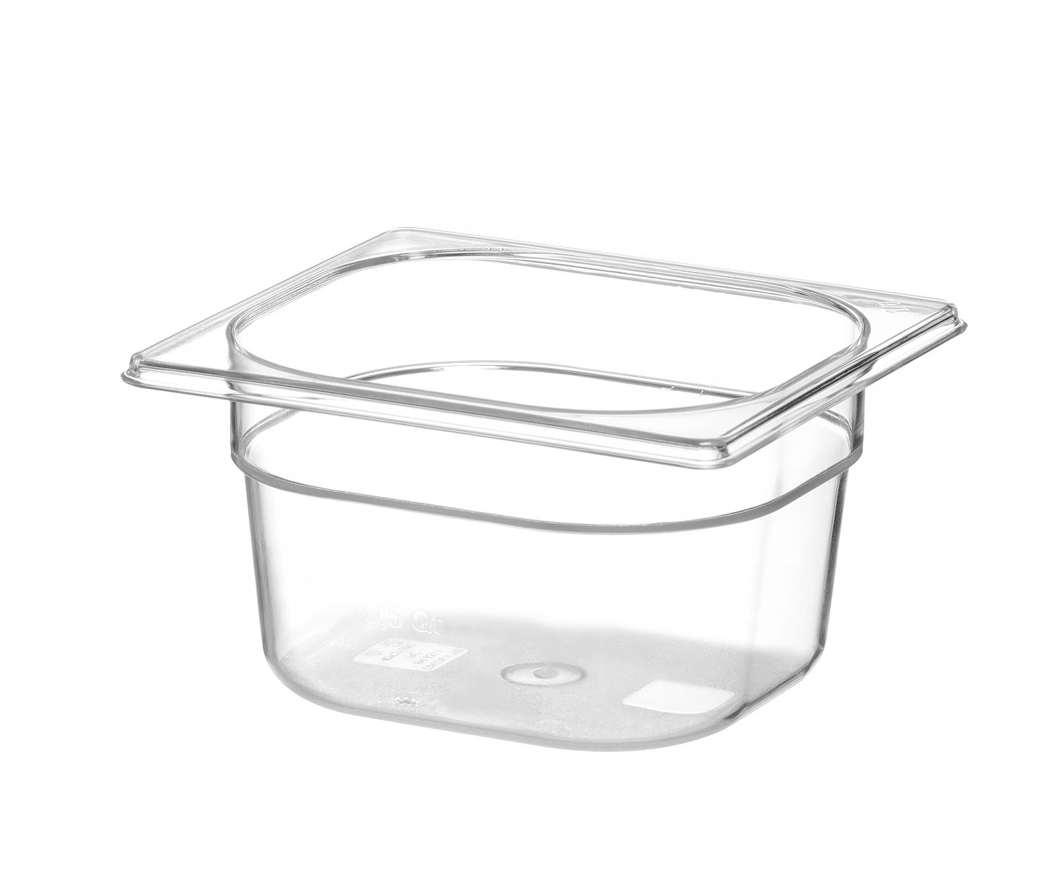 Toiduanum polükarbonaadist GN 1/6 Profi Line, HENDI, Profi Line, GN 1/6, 1,6L, Läbipaistev, 176x162x(H)100mm