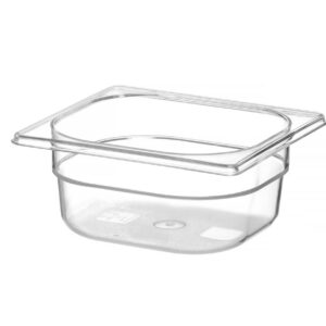 Toiduanum polükarbonaadist GN 1/6 Profi Line, HENDI, Profi Line, GN 1/6, 1L, Läbipaistev, 176x162x(H)65mm