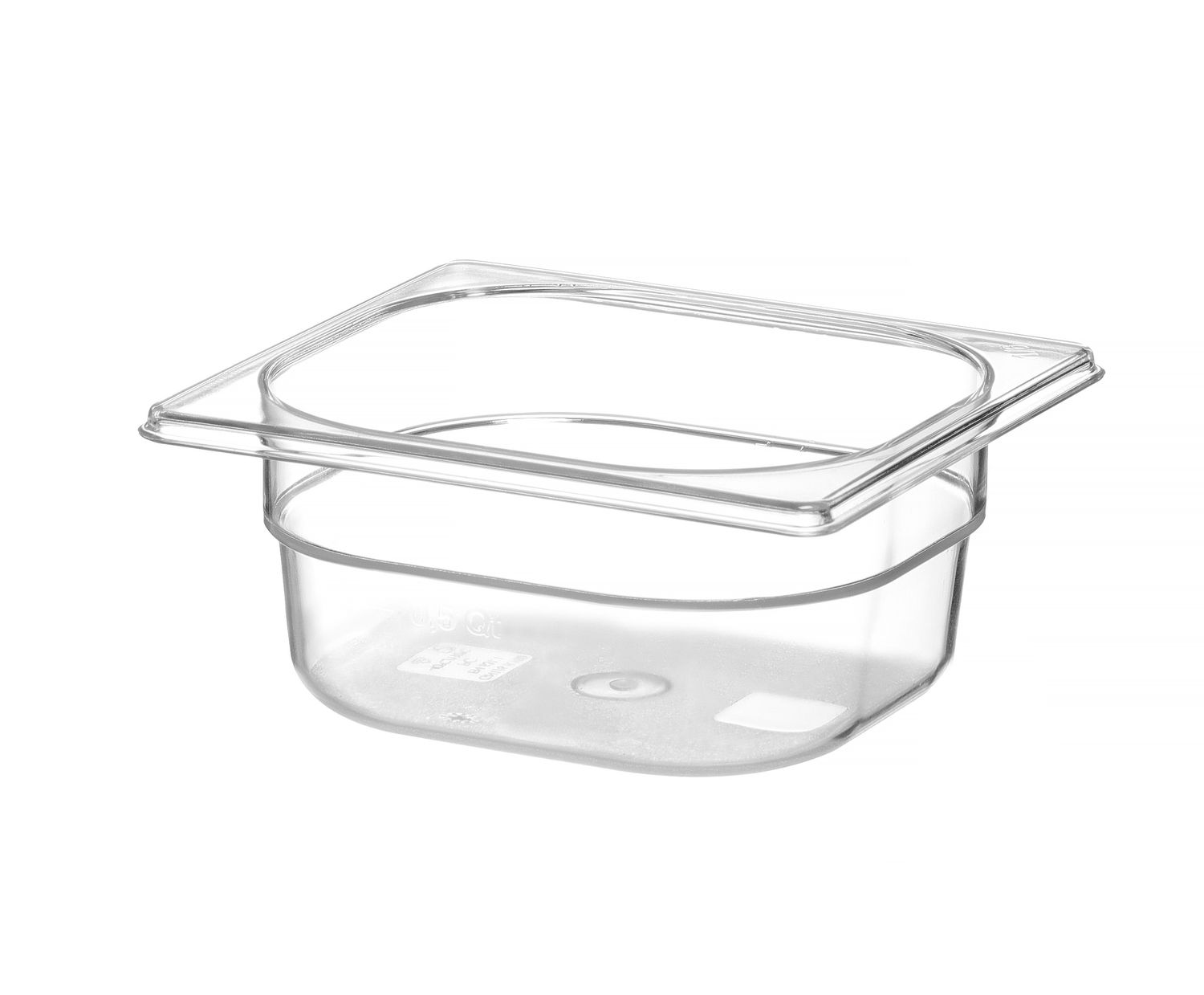 Toiduanum polükarbonaadist GN 1/6 Profi Line, HENDI, Profi Line, GN 1/6, 1L, Läbipaistev, 176x162x(H)65mm