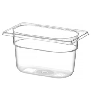 Toiduanum polükarbonaadist GN 1/9 Profi Line, HENDI, Profi Line, GN 1/9, 1L, Läbipaistev, 176x108x(H)100mm