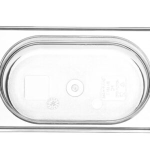 Toiduanum polükarbonaadist GN 1/9 Profi Line, HENDI, Profi Line, GN 1/9, 0,6L, Läbipaistev, 176x108x(H)65mm