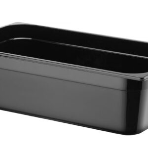 Toiduanum mustast polükarbonaadist GN 1/1, HENDI, Profi Line, GN 1/1, 21L, Must, 530x325x(H)150mm