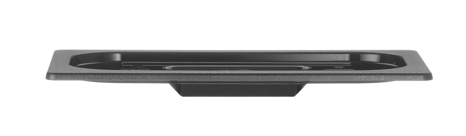 Kaas mustast polükarbonaadist GN-nõude jaoks, HENDI, GN 1/3, Must, 325x176mm