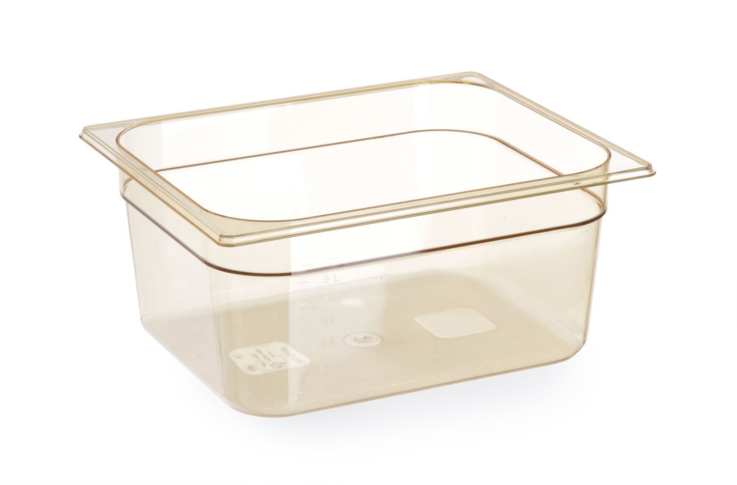 Grilamiidist toiduanum GN 1/2 kõrgete temperatuuride jaoks, HENDI, GN 1/2, 4L, 325x265x(H)65mm