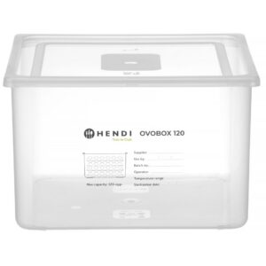 Munakonteiner HENDI OVOBOX 120, HENDI, GN 2/3, 18L, 355x325x(H)200mm, Ristkülikukujuline