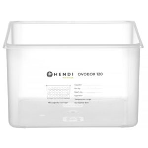 Munakonteiner HENDI OVOBOX 120, HENDI, GN 2/3, 18L, 355x325x(H)200mm, Ristkülikukujuline