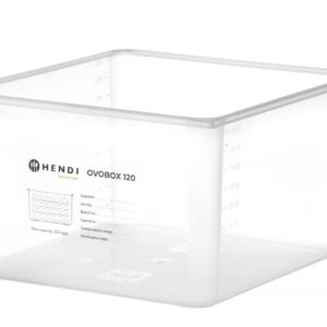 Munakonteiner HENDI OVOBOX 120, HENDI, GN 2/3, 18L, 355x325x(H)200mm, Ristkülikukujuline