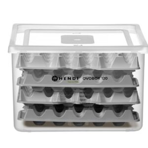 Munakonteiner HENDI OVOBOX 120, HENDI, GN 2/3, 18L, 355x325x(H)200mm, Ristkülikukujuline
