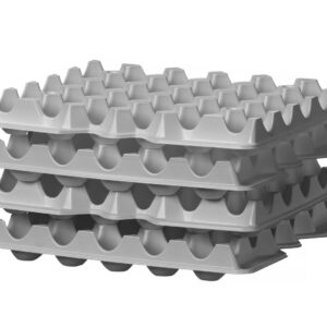 4 munaresti komplekt HENDI OVOBOX 120 jaoks , HENDI, 291x288x(H)41mm