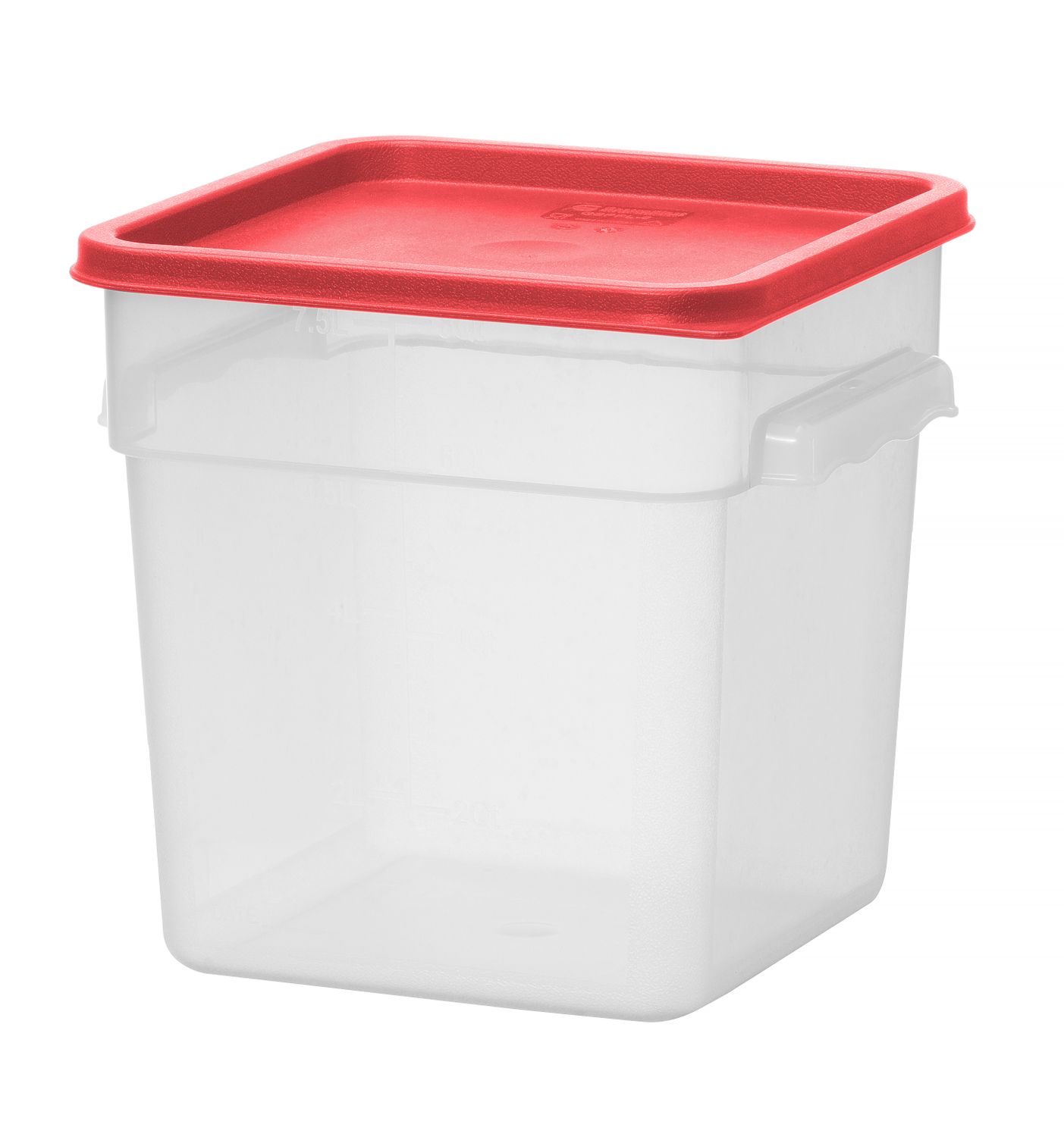 Toidukonteiner graduatsiooniga, HENDI, 7,6L, 235x235x(H)230mm