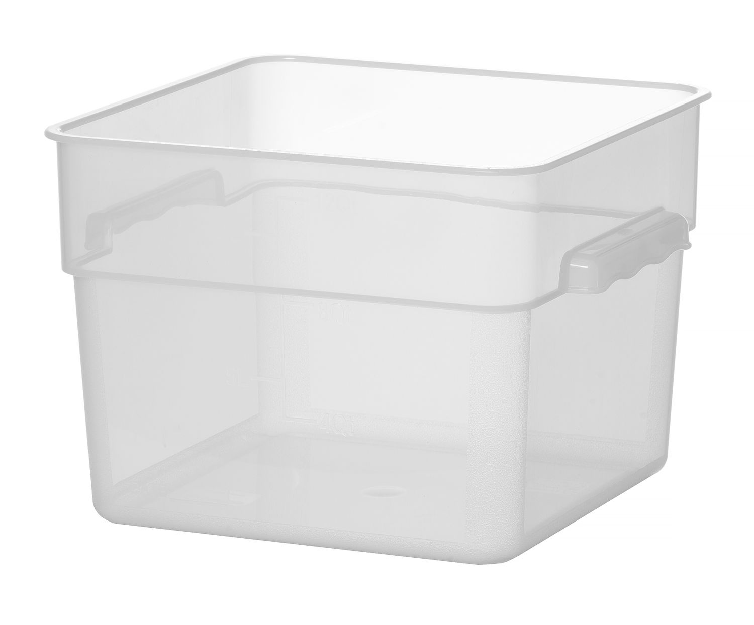 Toidukonteiner graduatsiooniga, HENDI, 11,4L, 290x290x(H)210mm