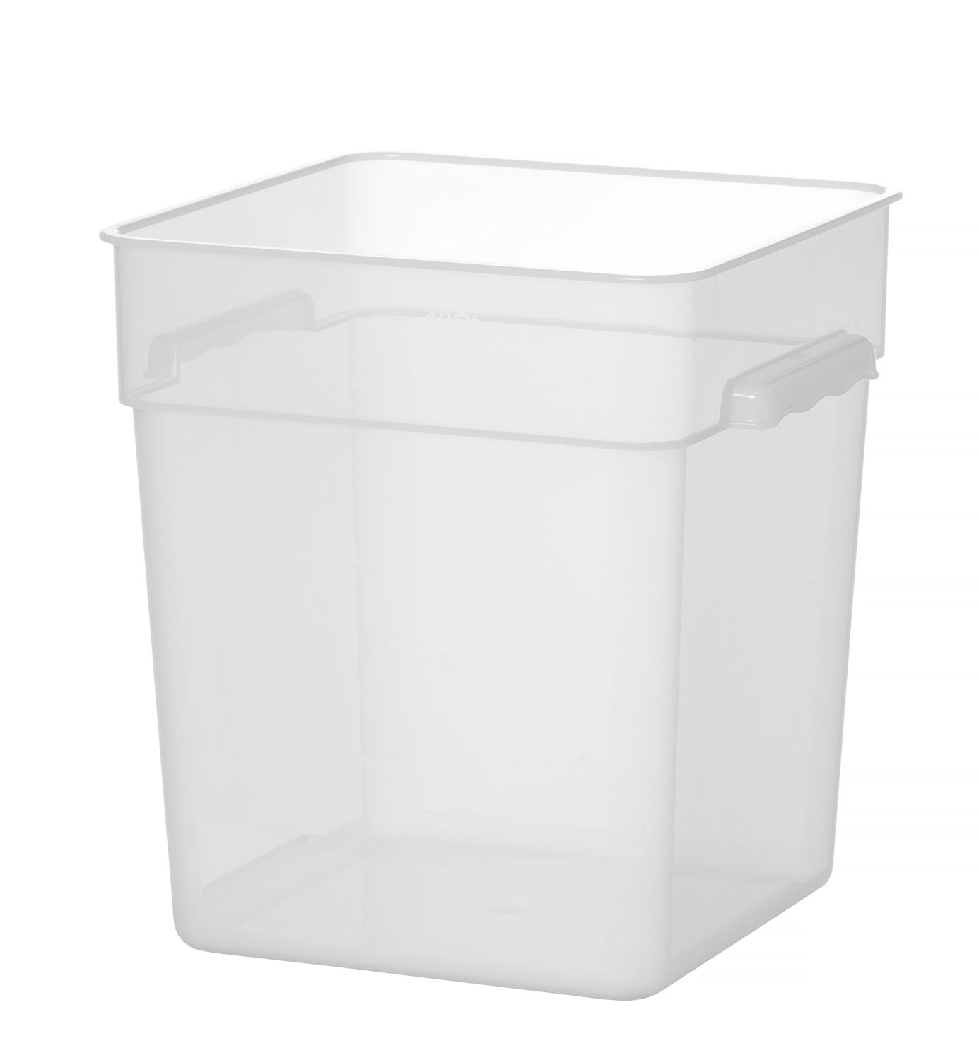 Toidukonteiner graduatsiooniga, HENDI, 17,2L, 290x290x(H)320mm